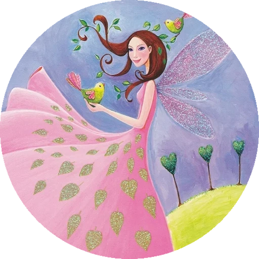 рисунок феи, фея детский рисунок, девушка весна рисунок, иллюстратор mila marquis, художник иллюстратор mila marquis