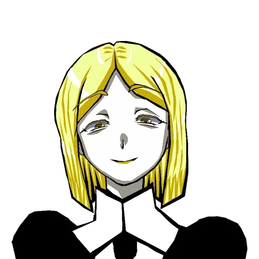 jeune femme, idées d'anime, personnages d'anime, houseki diamant jaune, terre de diamant jaune lustré