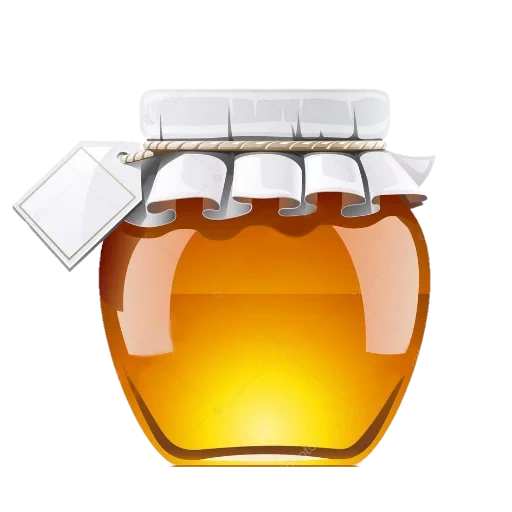 мед, банка мёда, натуральный мед, мед сотах вектор, мед иконка золото