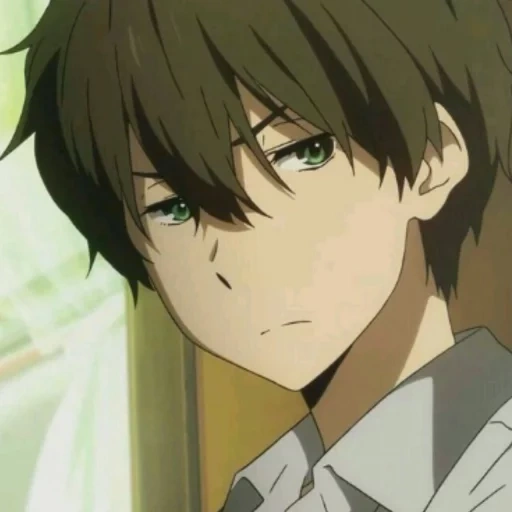 anime heca, anime boy, kazutaro oki, orik hortaru, hyouka hotaro oreki