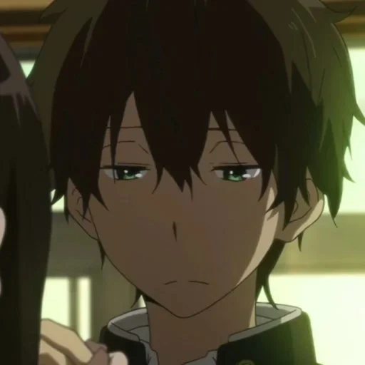 hyouka, picture, anime characters, anime hek subtitra