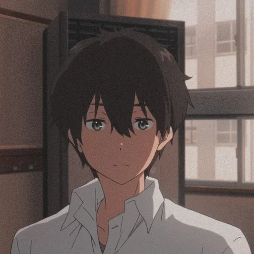 hyouka anime, oreki hotaro, owks hotaro, sister khotaro orek, hyouka hotaro orek