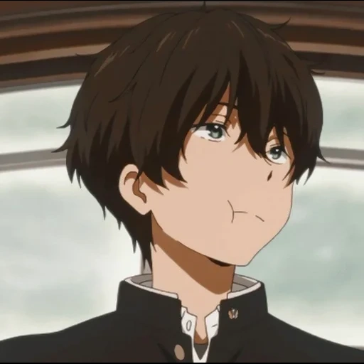 abb, anime boy, anime charaktere, hyouka hotaro oreki, hutarou oreki