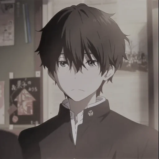 image, anime hyouka, oreki hotaro, anime khotaro oreki, hyouka hotaro orek