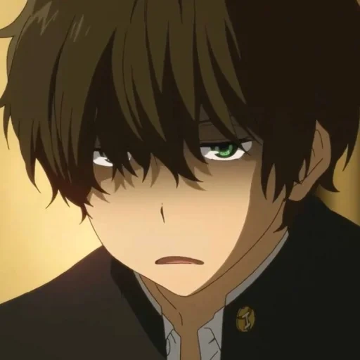 imagen, oreki hotaro, personajes de anime, khotaro oreki anime arta, oreks hotaro chlem