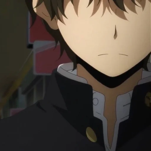 hyouka, menino anime, houtarou oreki, personagem de anime, hyouka hotaro oreki