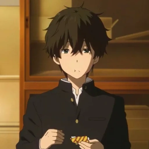 anime, picture, anime cute, anime characters, khotaro oreki houtarou oreki