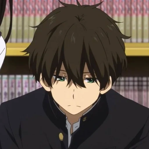 picture, anime guys, anime guys, oreki hotaro, anime characters