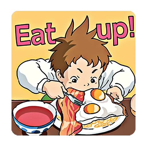cibo, anime gastronomico, articoli sul tavolo, zuppa hayao miyazaki