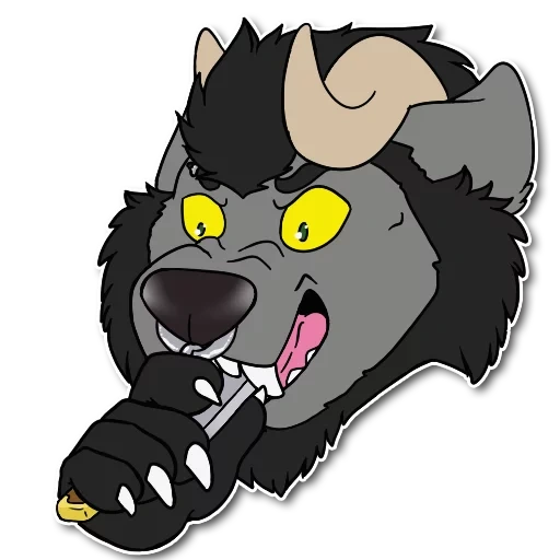 wolf, wolf, anime, hyena, cartoon wolf