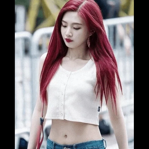 young woman, red velvet, red velvet joy, red joy red velvet, joy red velvet figure 2020