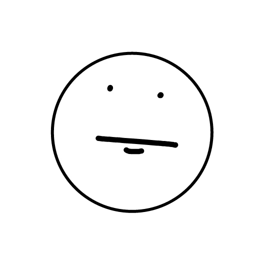 smileik template, sad smiley, smiley poker feys, the smiley is neutral, black white emoticons