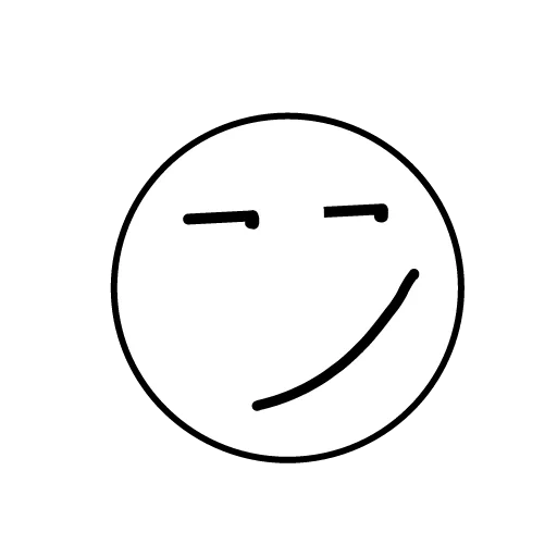 smiley, icône smiley, smiley neutre, smiley noir et blanc, smiley black and white smiley