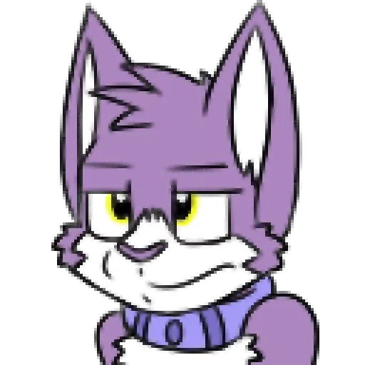 animation, kitten, blade cat, cat braise yehe, purple cat