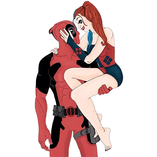 die pools, harley queen, harley quinn deadpool, deadpool spider-man, deadpool harley quinn love