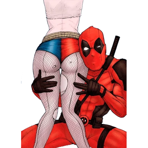 death pool, deadpool 2, mme deadpool, harley queen, deadpool marvel