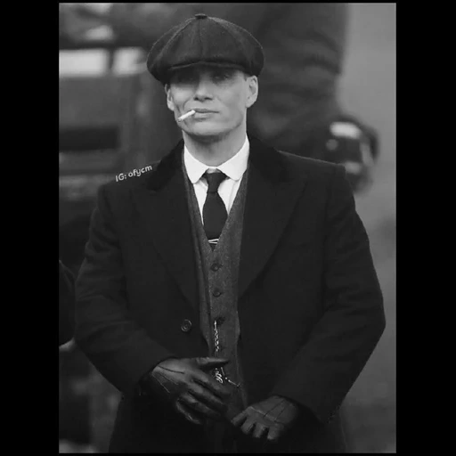 tommy shelby, visières pointues, visors pointus de killian, visors pointus killian murphy, gang de visières pointues thomas shelby