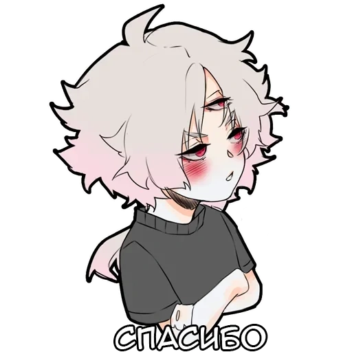 anime, gambar, khrensgores, nagito komaad chibi