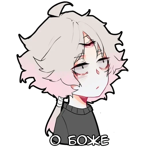 nagito, imagen, khrensgores, nagito komaeda, nagito komaad chibi