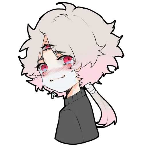 anime, khrensgores, nagito komaad chibi