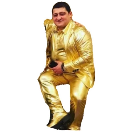 clothing, male, gold suit, gold suit man, elvis gold set