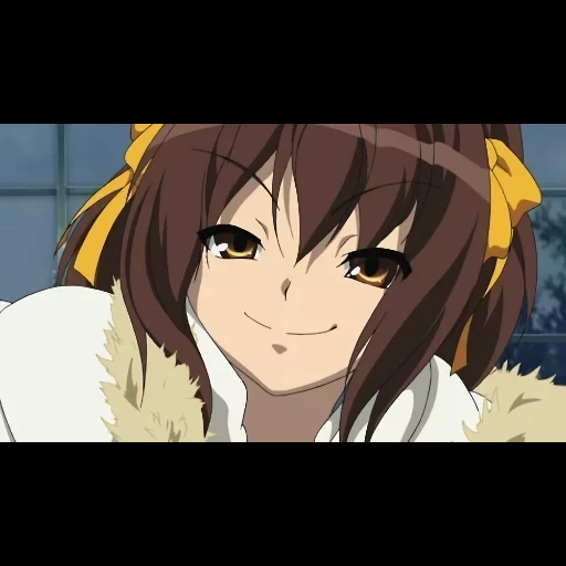 anime, haruhi memes, anime characters, haruhi suzumiy ukhmyk, melancholy haruhi suzumiya