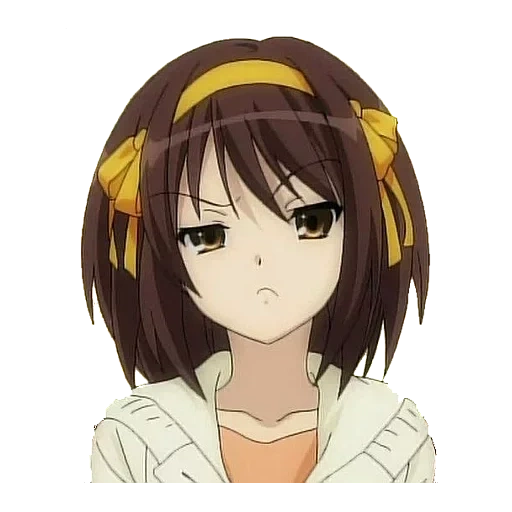 haruhi suzumiya, haruhi suzumia sourit, haruhi suzumiy sourit, mélancolie haruhi suzumiya