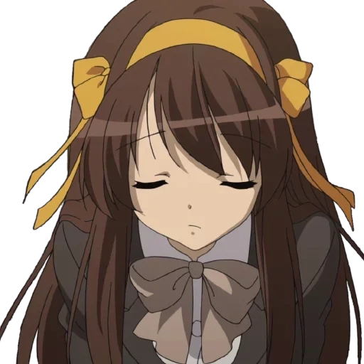 anime girls, haruhi suzumia, haruhi suzumiya, melancholy haruhi suzumiya