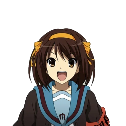 hruhi, haruhi suzumiya, haruhi suzumiya with a bandage, melancholy haruhi suzumiya, melancholy harukhi suzumiy yuki