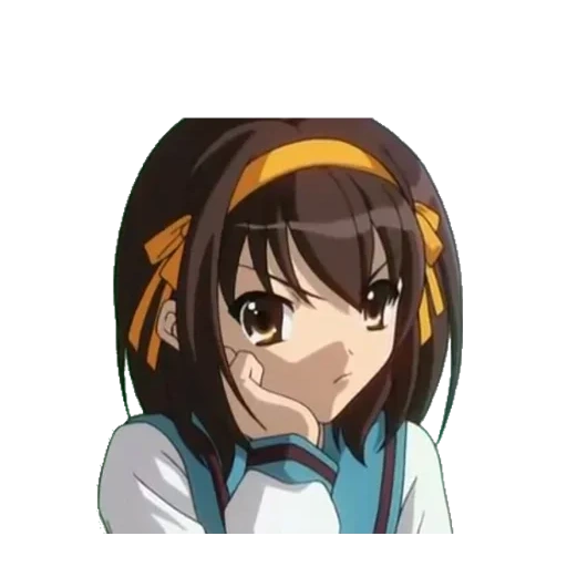 mélancolie haruhi, anime haruhi suzumiy, mélancolie haruhi suzumiya, mélancolie harukhi suzumiya 1, melancholy harukhi suzumiya 2006