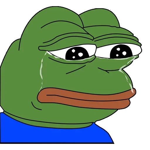 meme pepe, sad pepe, katak sedih, meme adalah katak yang menyedihkan, the frog pepe sedih