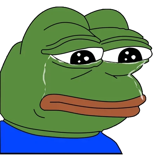 pepe mem, der traurige pepe, der frosch der trauer, der traurige frosch von meme, pepe der frosch trauert