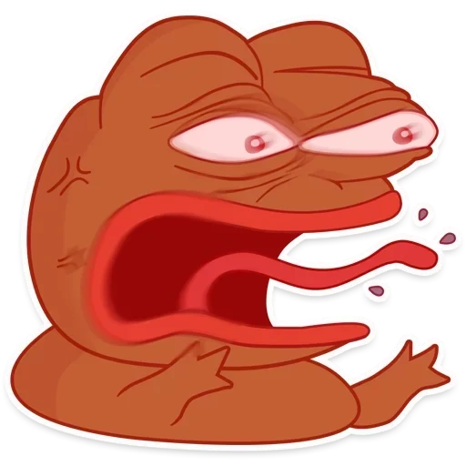 le maléfique pepe, pepe angry