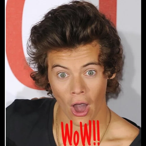 harry, harry styles, one direction, one direction 3, surprised harry styles