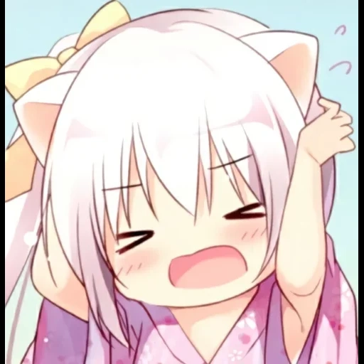 anime neko, anime girl, anime bilder, kavaniniaschki