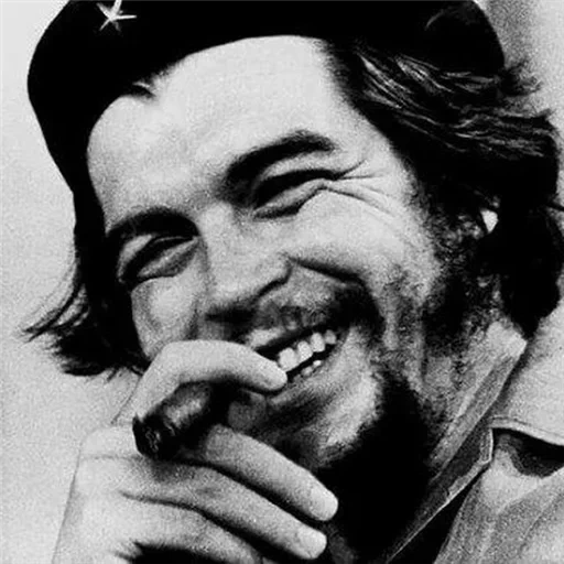 che guevara, fidel castro, bilder von che guevara, che guevara lächelt, ernesto che guevara zigarre