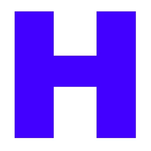 letras, letra h, letra h azul, letras coloridas, letras no alfabeto