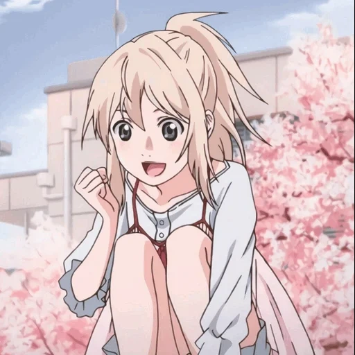 anime girl, gambar anime, karakter anime, kebohonganmu di bulan april, lukisan gadis anime
