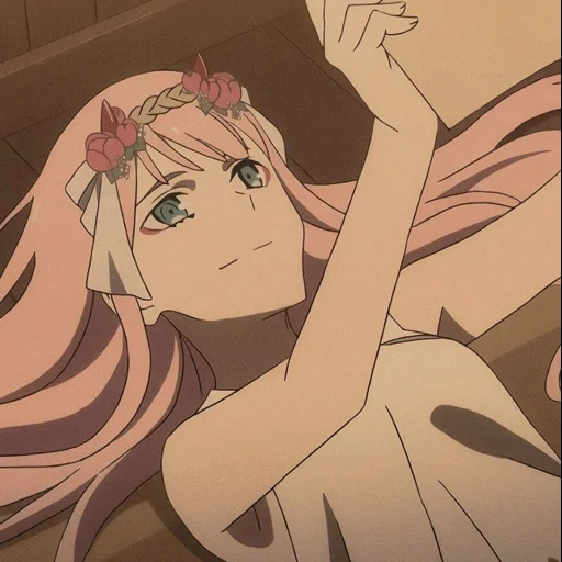 zero two anime, zero two anime, lieber in franken, lieber in frankreich episode 17, anime darling im franxx