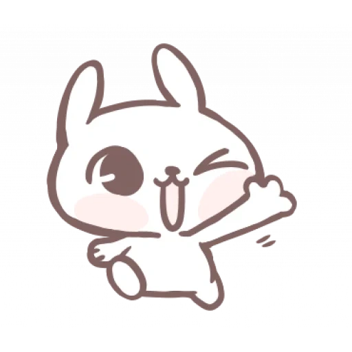 chibi, rabbit, cute drawings, marshmallow and puppy