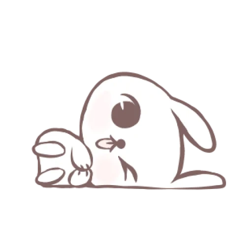 rabbit, clipart, cute drawings, rabbit drawing, animals are cute drawings