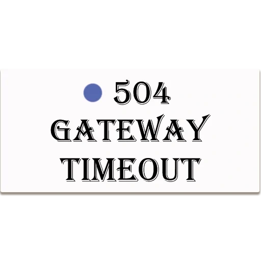 das logo, der text, the people, märz 2022, 504 gateway time-out