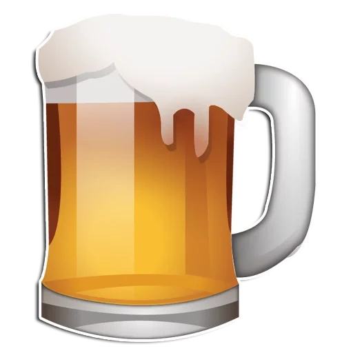 beer, emoji beer, emoji beer, beer mug, emoji beer without background