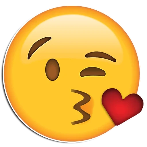 emoji, emoji itu manis, ciuman emoji, ciuman emoji, emotikon emoji