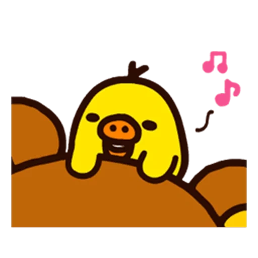 rilalakum, rilalakum is sleeping, rilakkuma duck, rilalakuma chicken, japanese bear rilakum