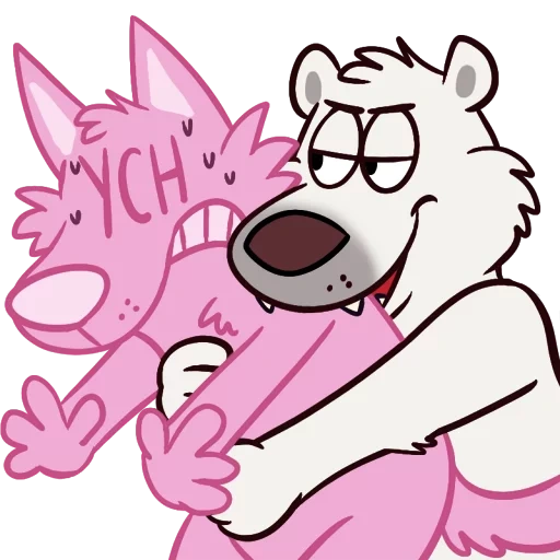 wolf, fuli, animation, snagglepuss, candy smelly slippers