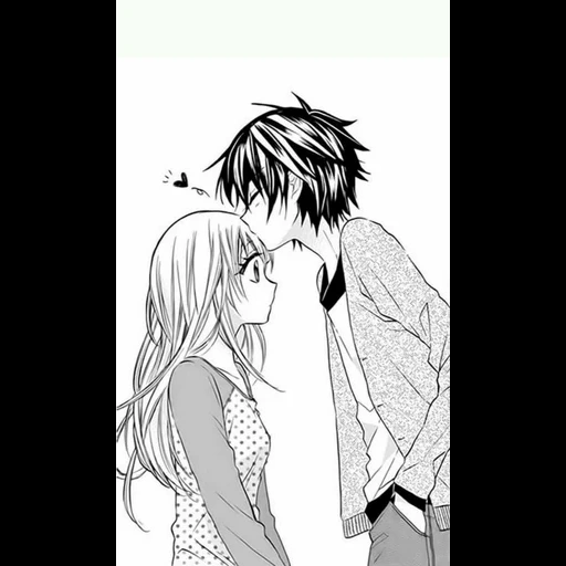 a pair of manga, manga sweet, anime manga, manga boy, anime post kiss