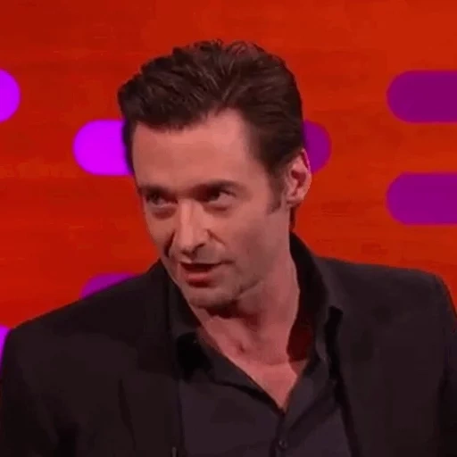 people, male, john hamm, the graham norton show, hugh jackman patrick stewart ian mckellen