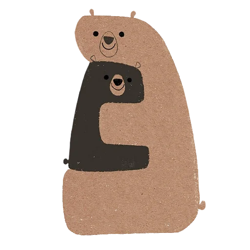 beruang, beruang itu lucu, rob sayegok, bayi beruang, ilustrasi beruang