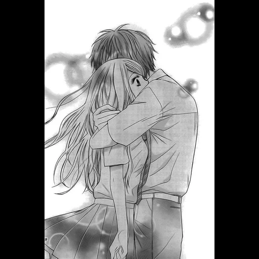 manga, manga of a couple, anime hugs, manga hugs, anime pairs of manga